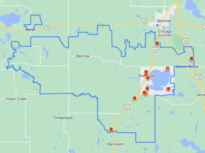 Shell Lake, WI Homes for Sale Dane Arthur Real Estate Agency